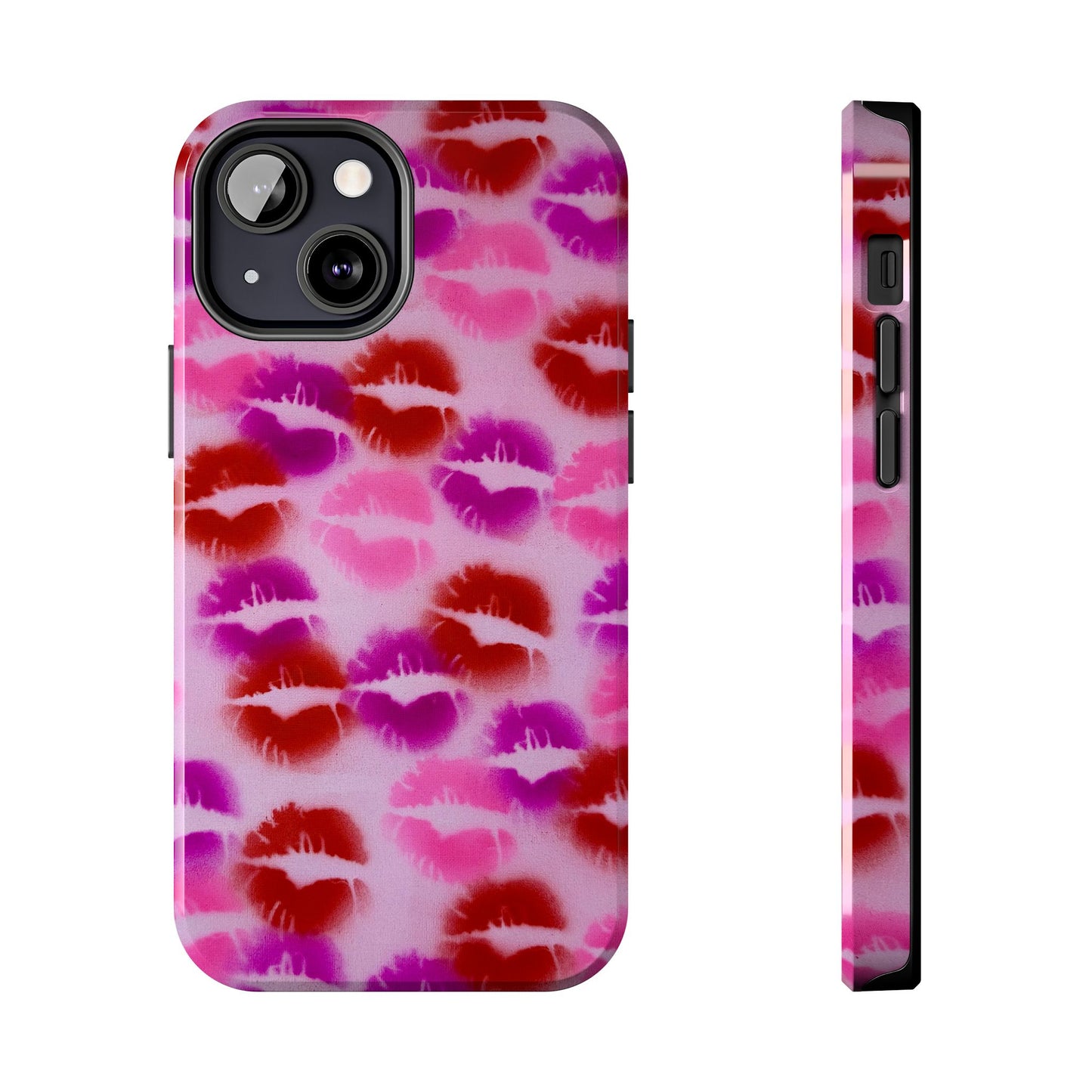 "mwah" airbrush iPhone case