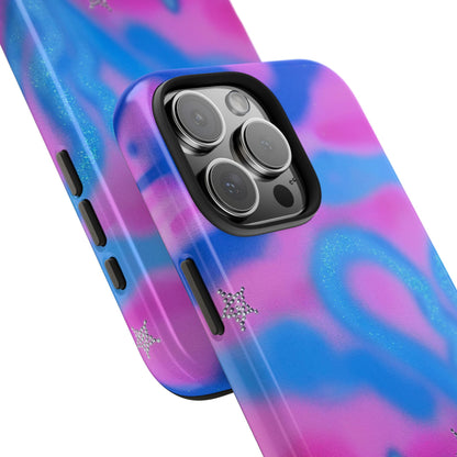 "blue camo" airbrush iPhone case