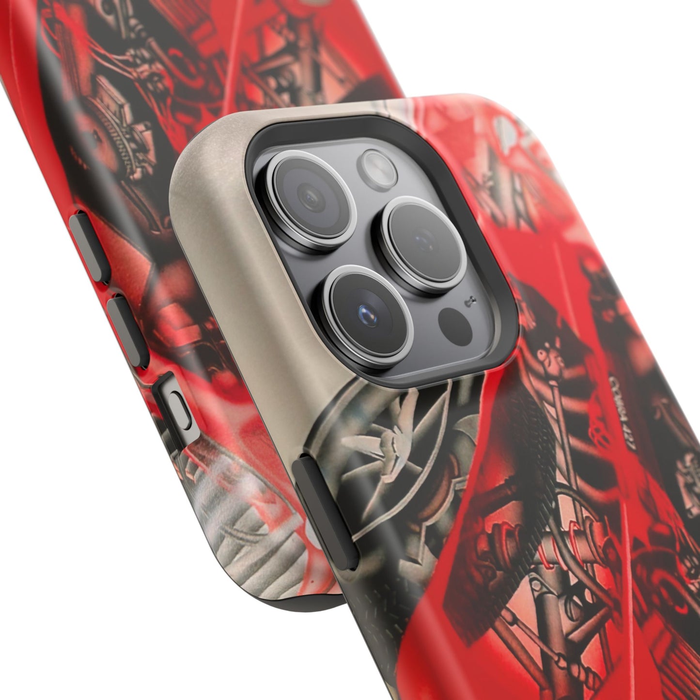 MagSafe "Cobra Phantom" Airbrush iPhone Hülle