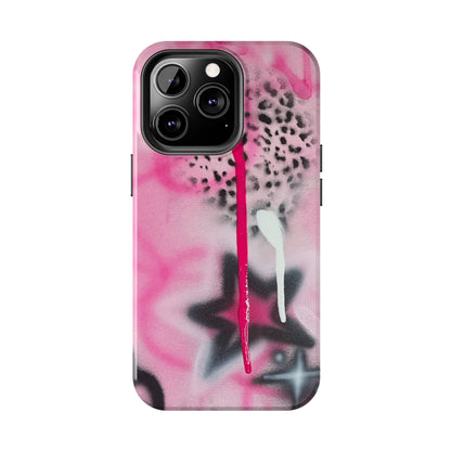 "pink cheetah" airbrush iPhone case