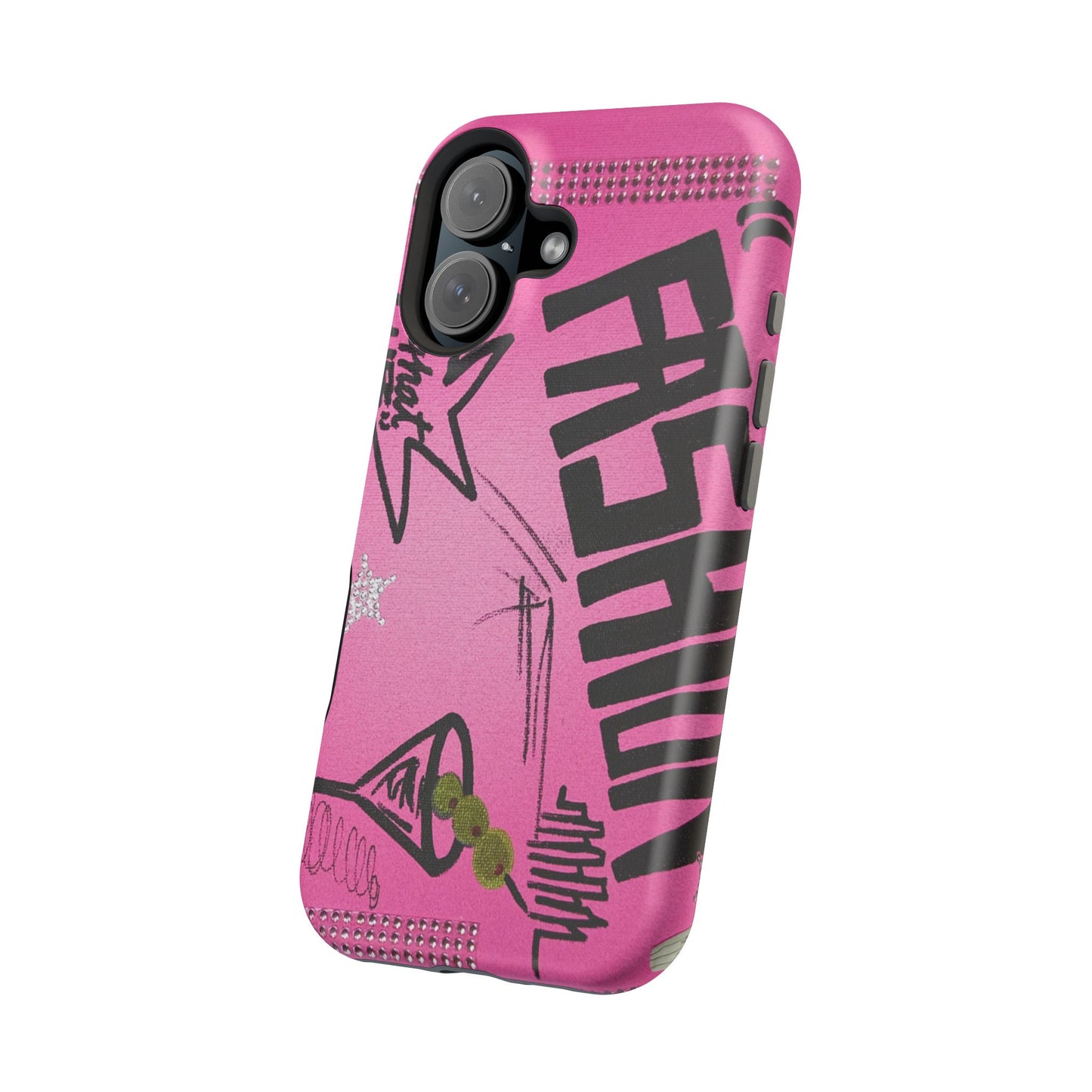MagSafe "high fashion pt. 2" airbrush iPhone case