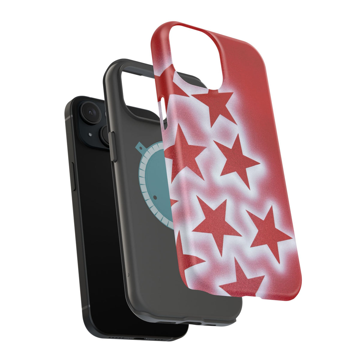MagSafe „spicy stardust“ Airbrush iPhone Hülle