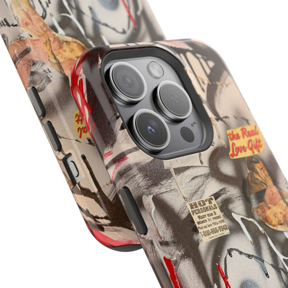 MagSafe "real love" airbrush iPhone case