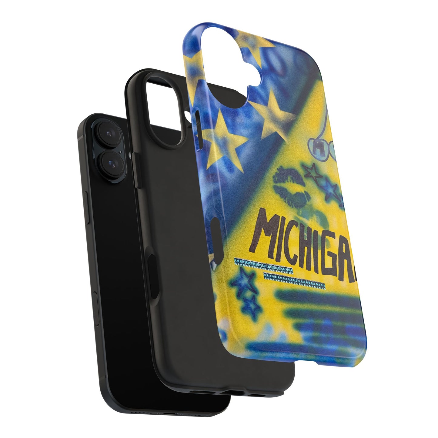 "ann arbor, michigan" airbrush iPhone case