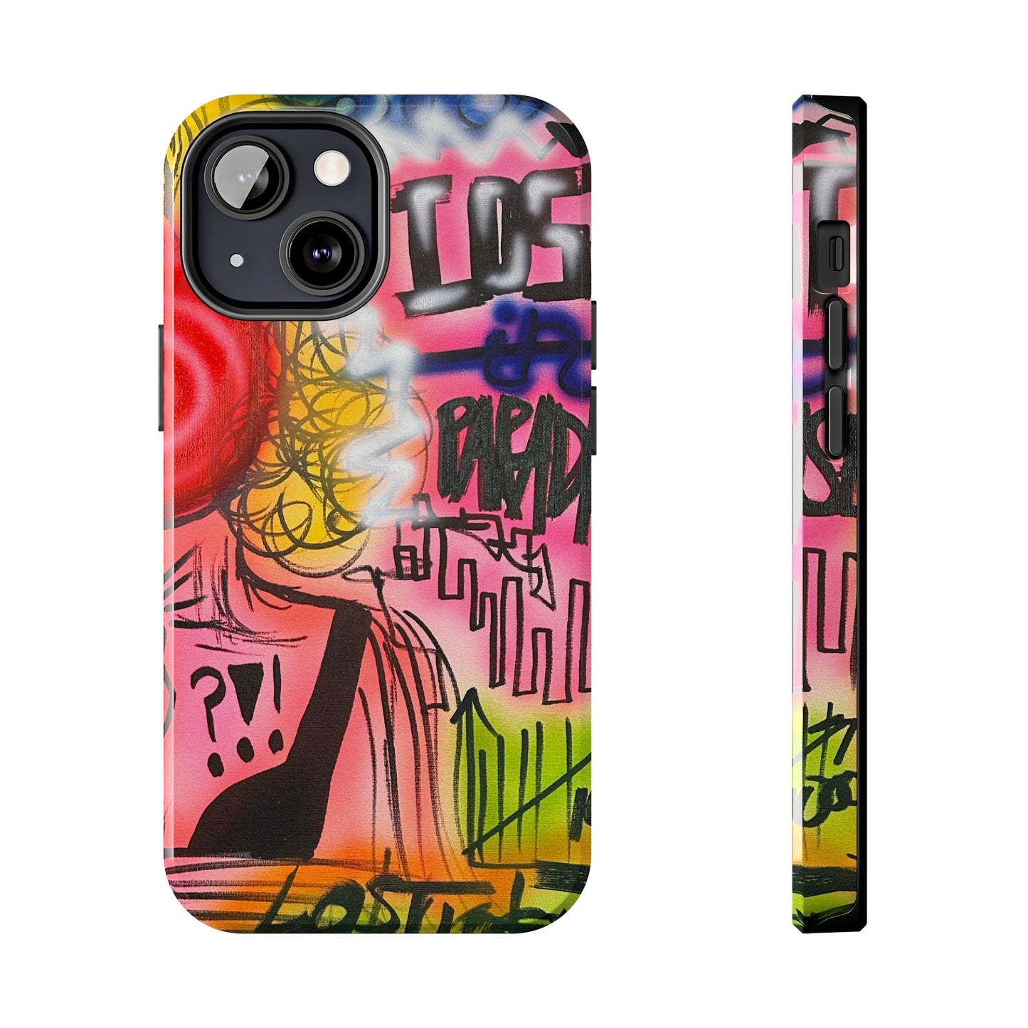 "lost in paradise" airbrush iPhone case