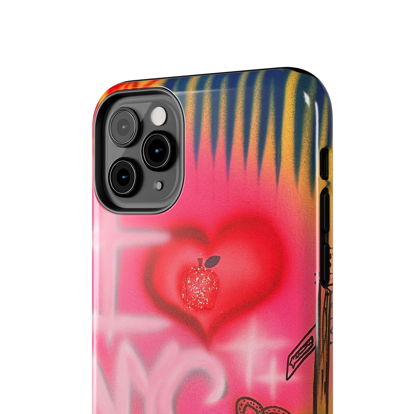 "in the city" airbrush iPhone case