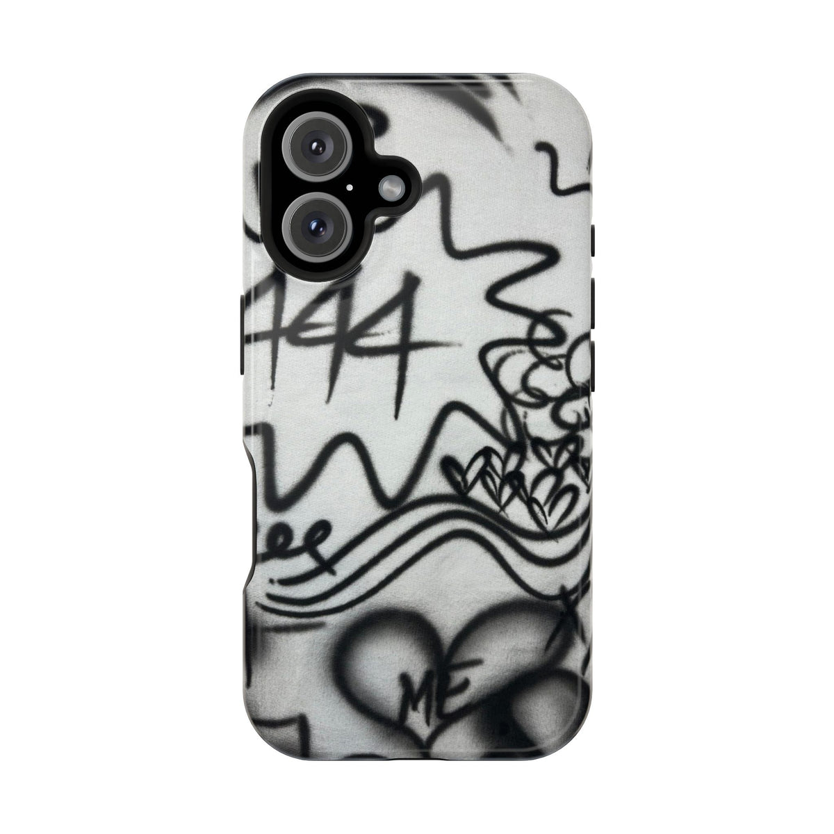 MagSafe „444“ Airbrush iPhone Hülle