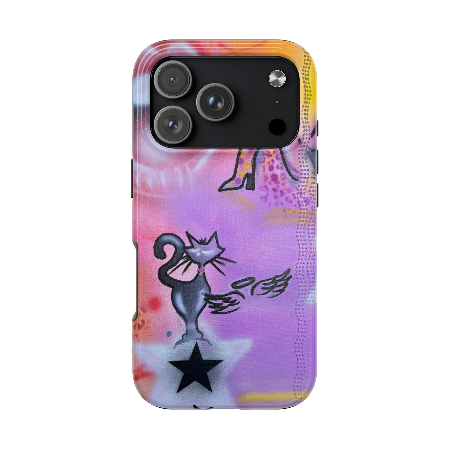 x maya cain airbrush iPhone case