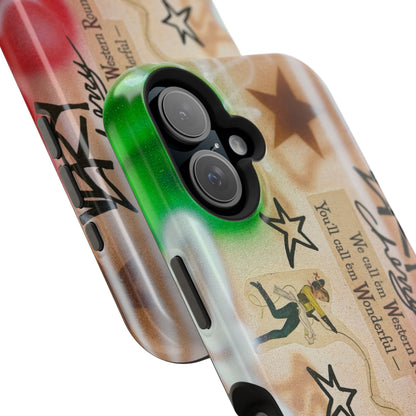 MagSafe "very cherry" airbrush iPhone case