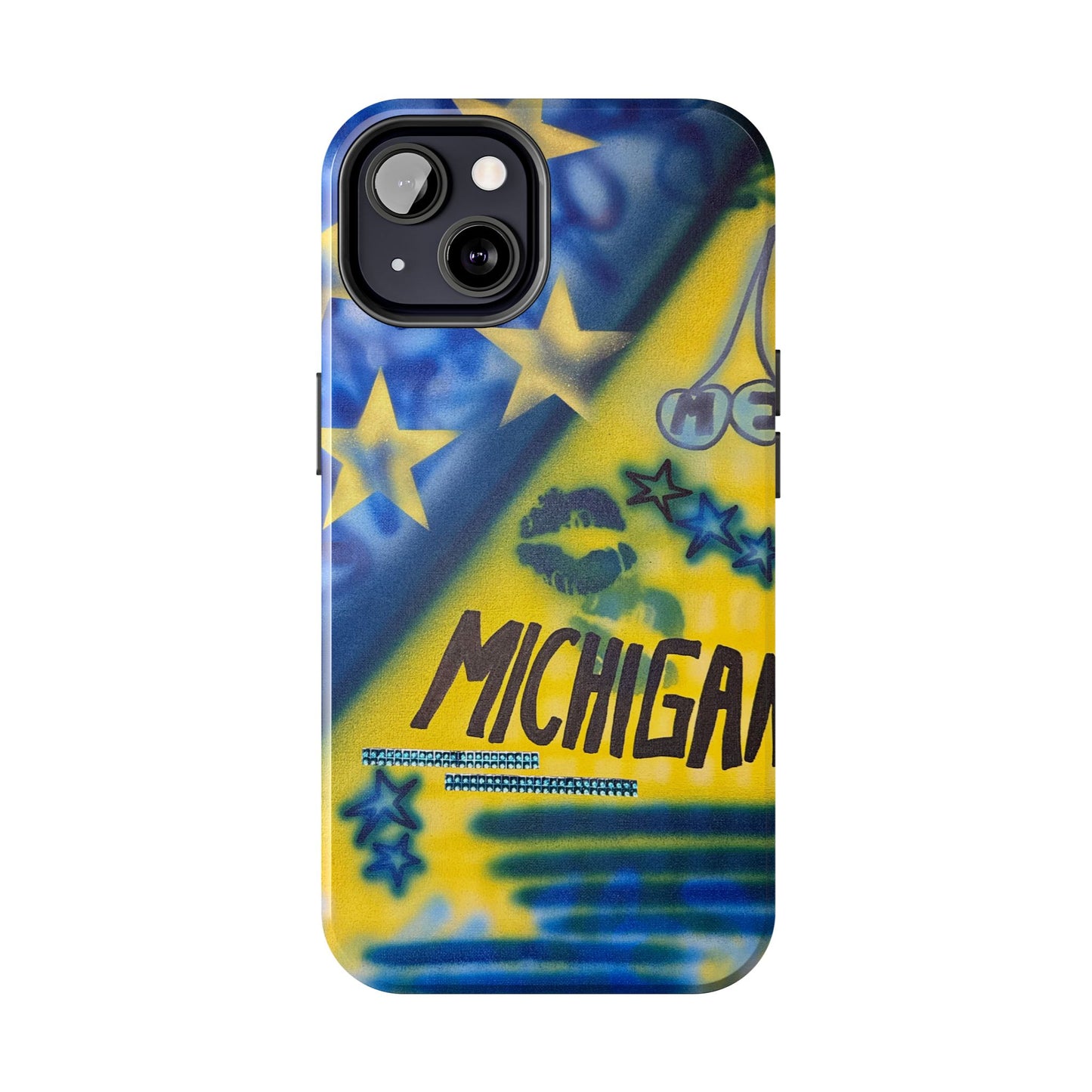 "ann arbor, michigan" airbrush iPhone case