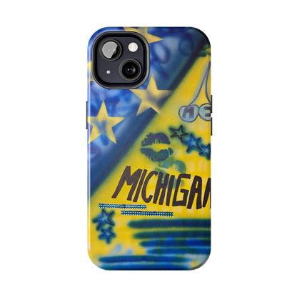 "ann arbor, michigan" airbrush iPhone case