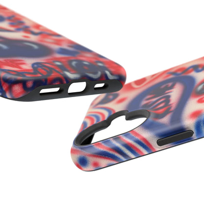 MagSafe „Kiss me“ Airbrush iPhone-Hülle