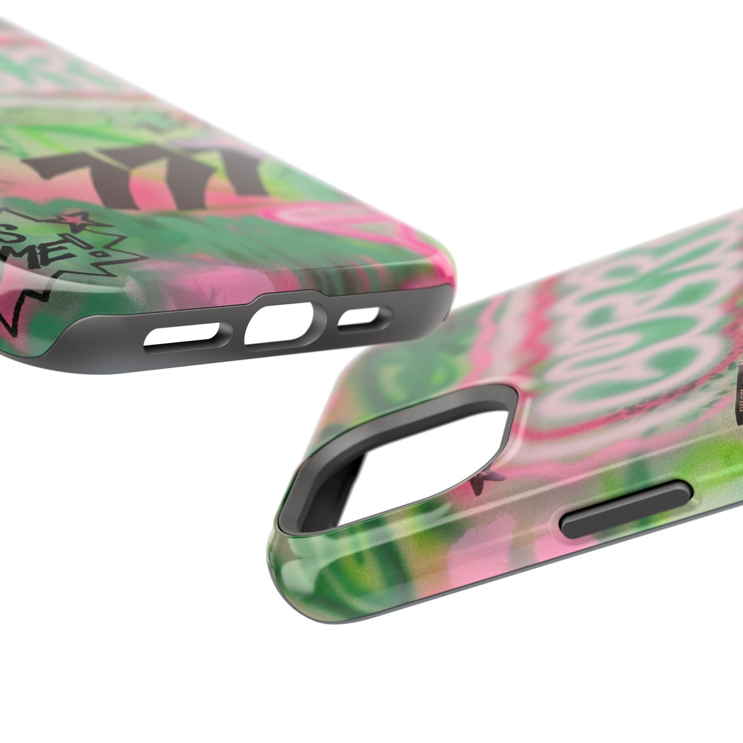 MagSafe "so lucky" airbrush iPhone case