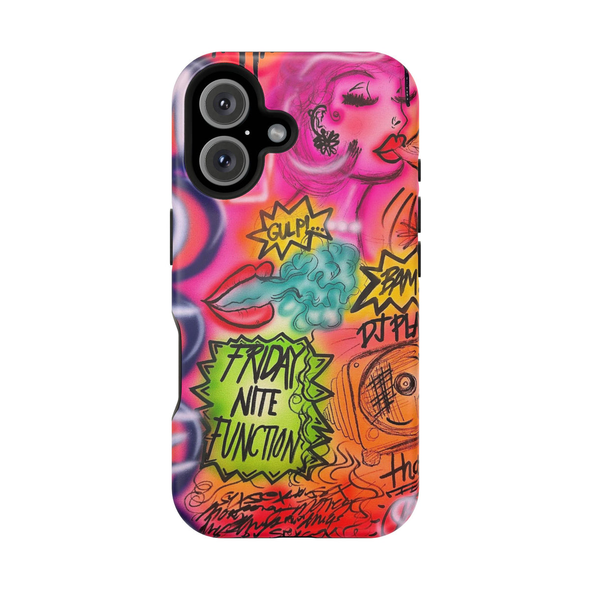 MagSafe „Vegas Ventures“ Airbrush iPhone-Hülle