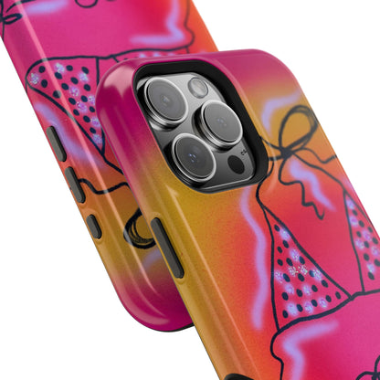 MagSafe "glitter bikini" airbrush iPhone case