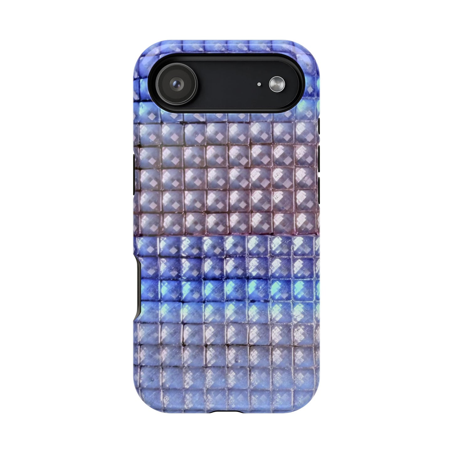 MagSafe "blue studs" airbrush iPhone case