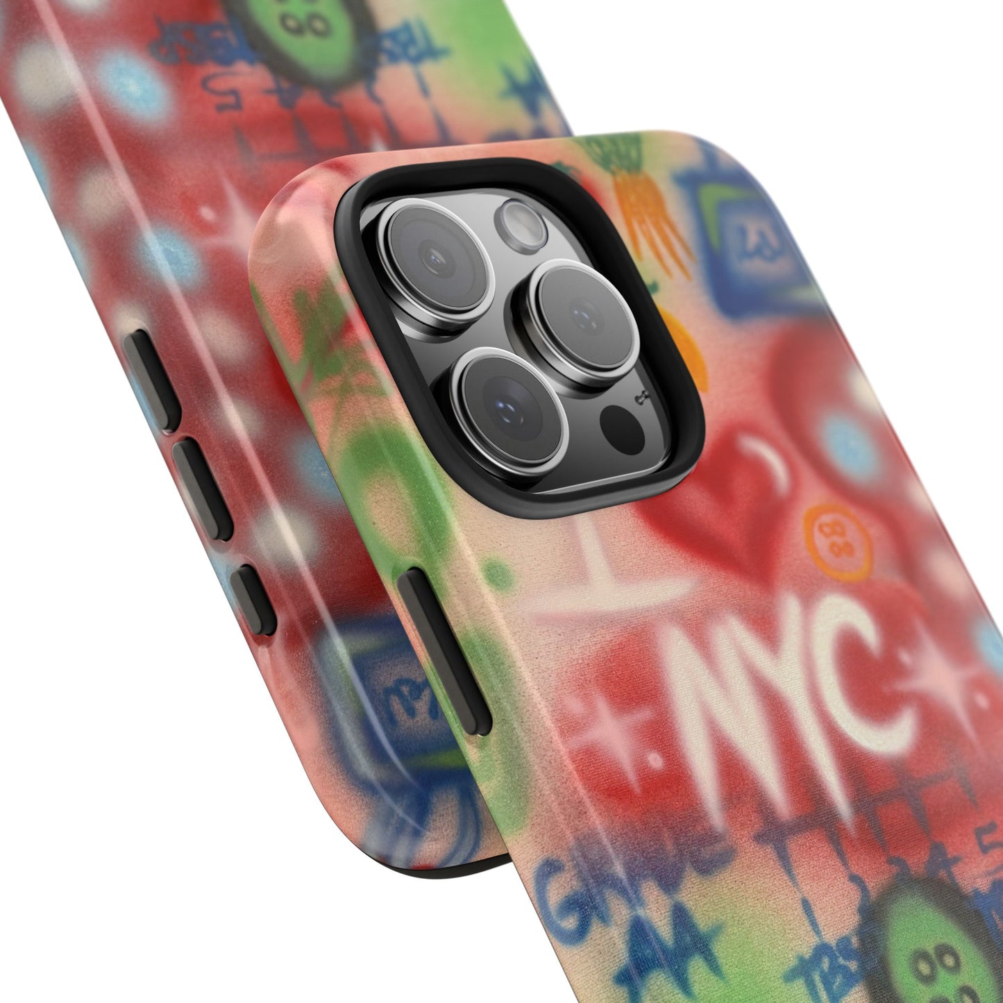 "i <3 NYC" airbrush iPhone case