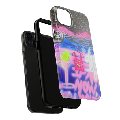 "dream life pt. 2" airbrush iPhone case