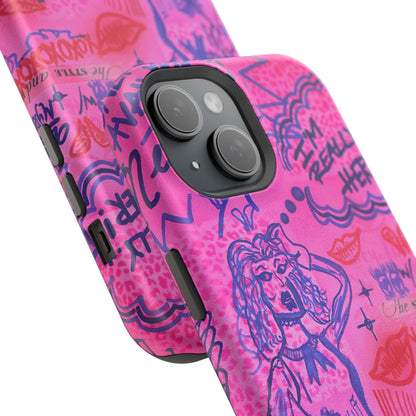 MagSafe "really HER" Airbrush iPhone-Hülle