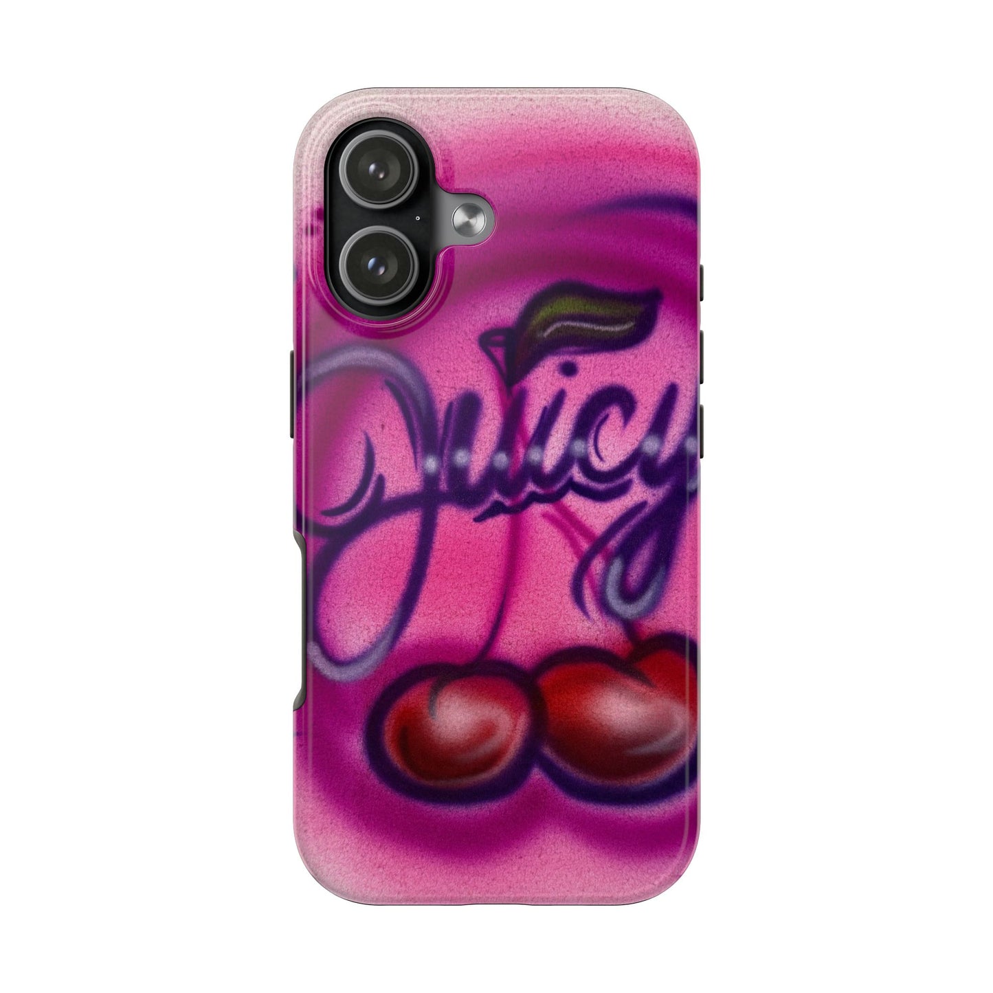 "juicy" airbrush iPhone case