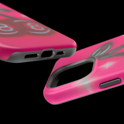 MagSafe "cherry 8ball" airbrush iPhone case