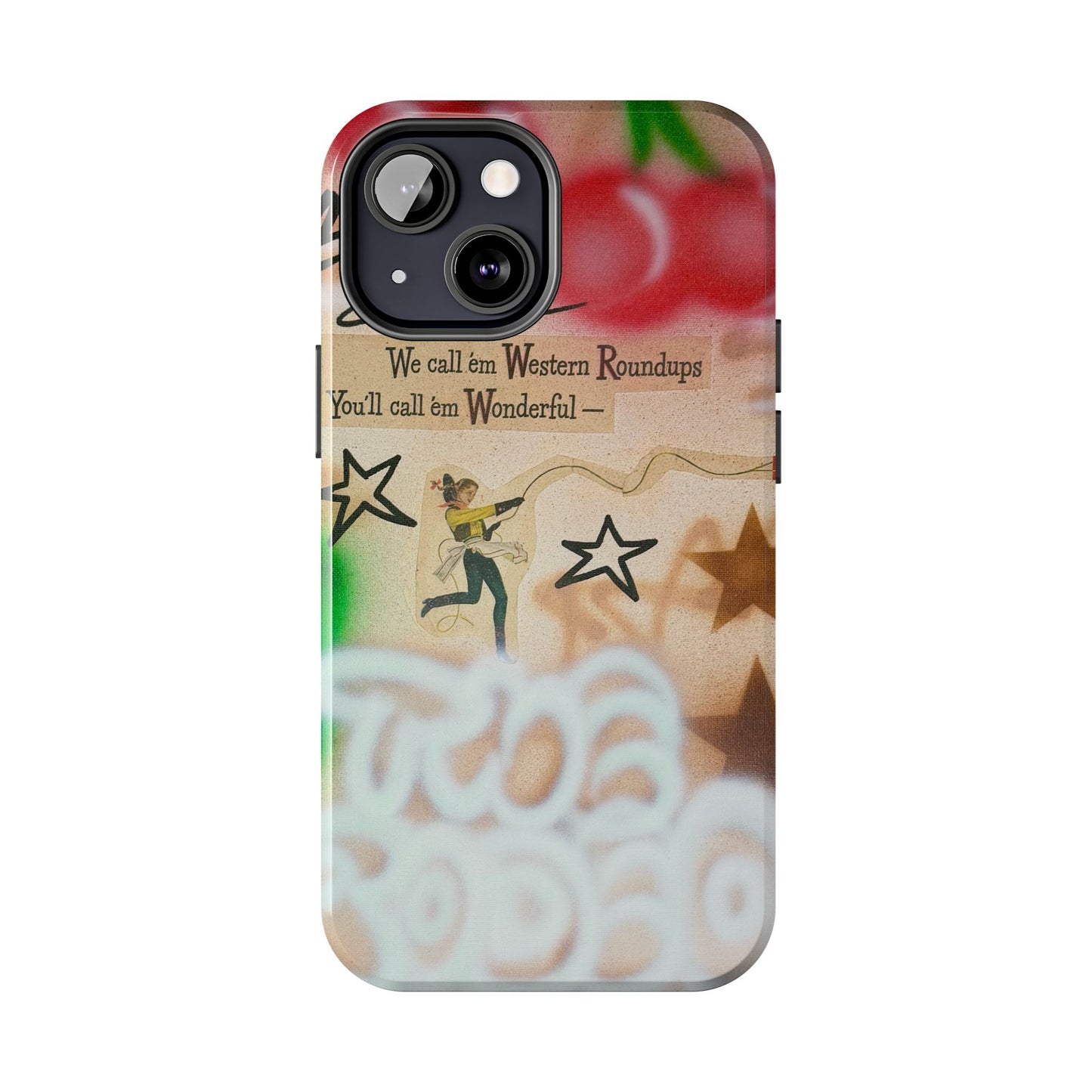 "the rodeo" airbrush iPhone case