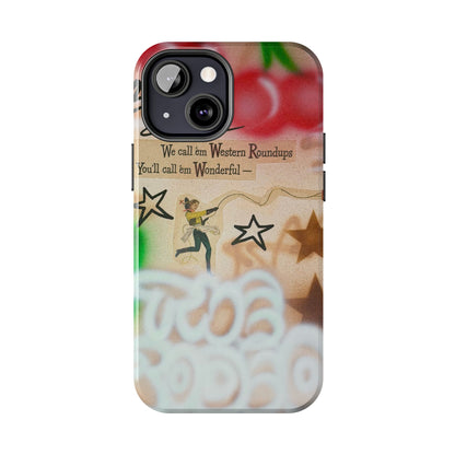 "the rodeo" airbrush iPhone case
