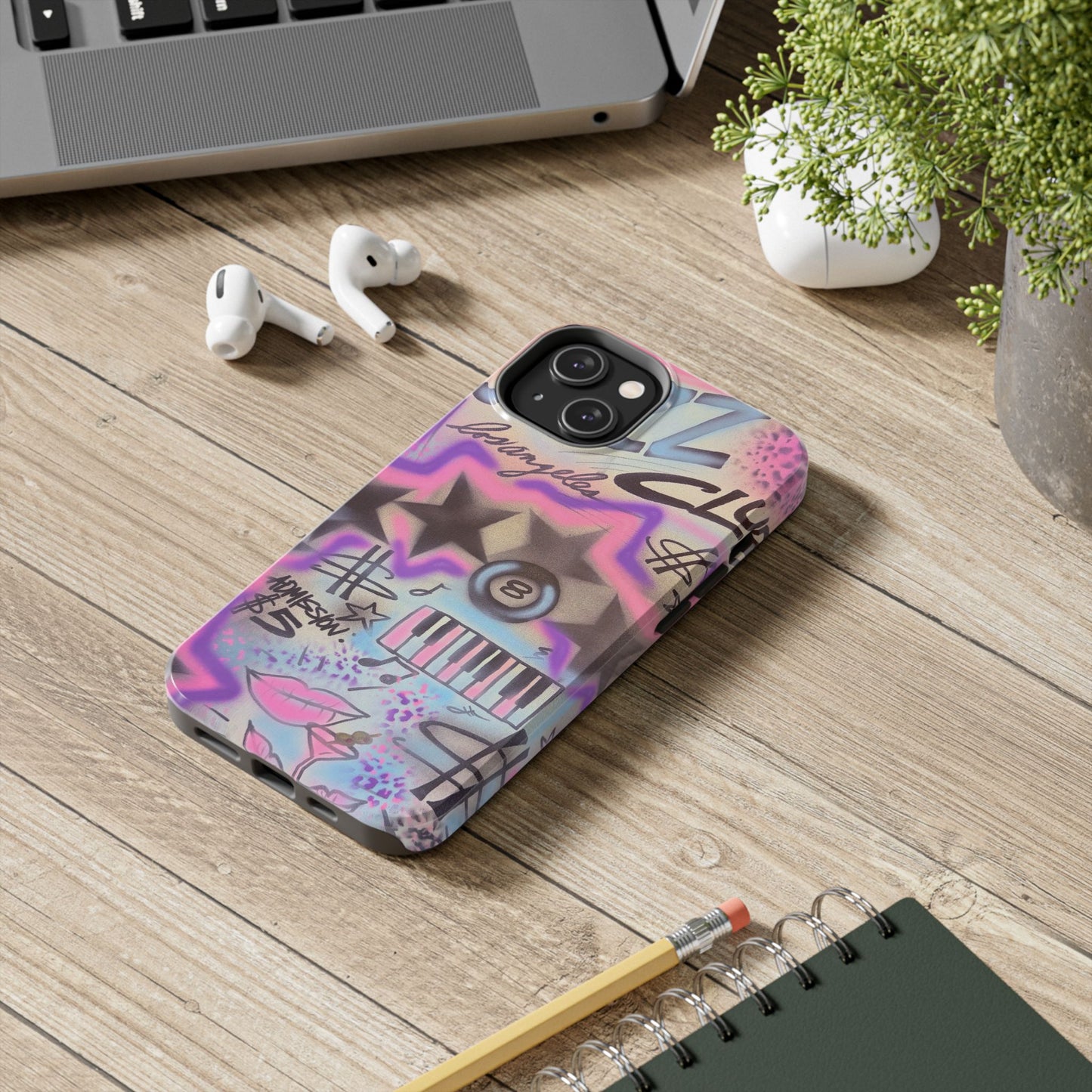 "the jazz club" airbrush iPhone case