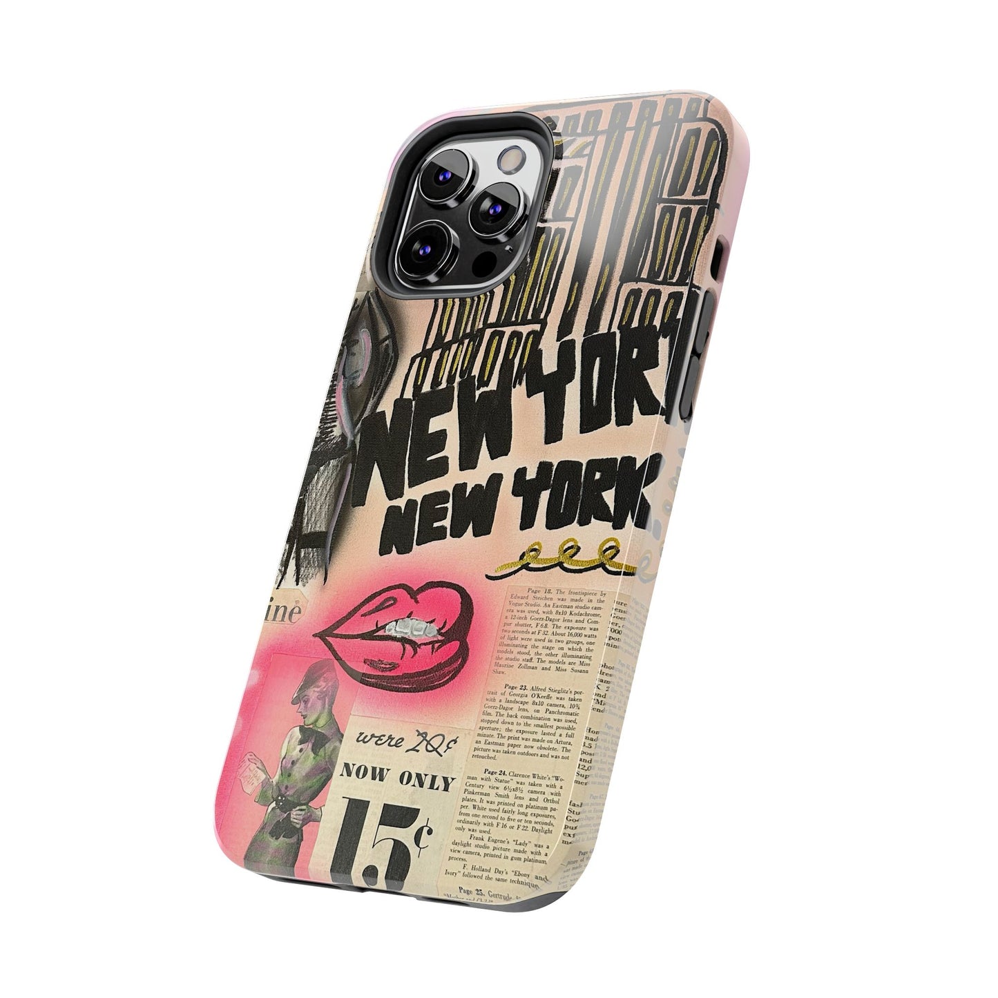 "new york, new york!" airbrush iPhone case
