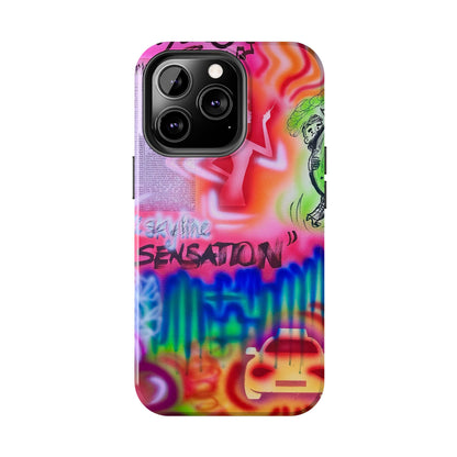 "skyline sensation" airbrush iPhone case