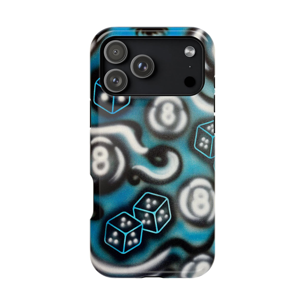 MagSafe "risk it!" airbrush iPhone case