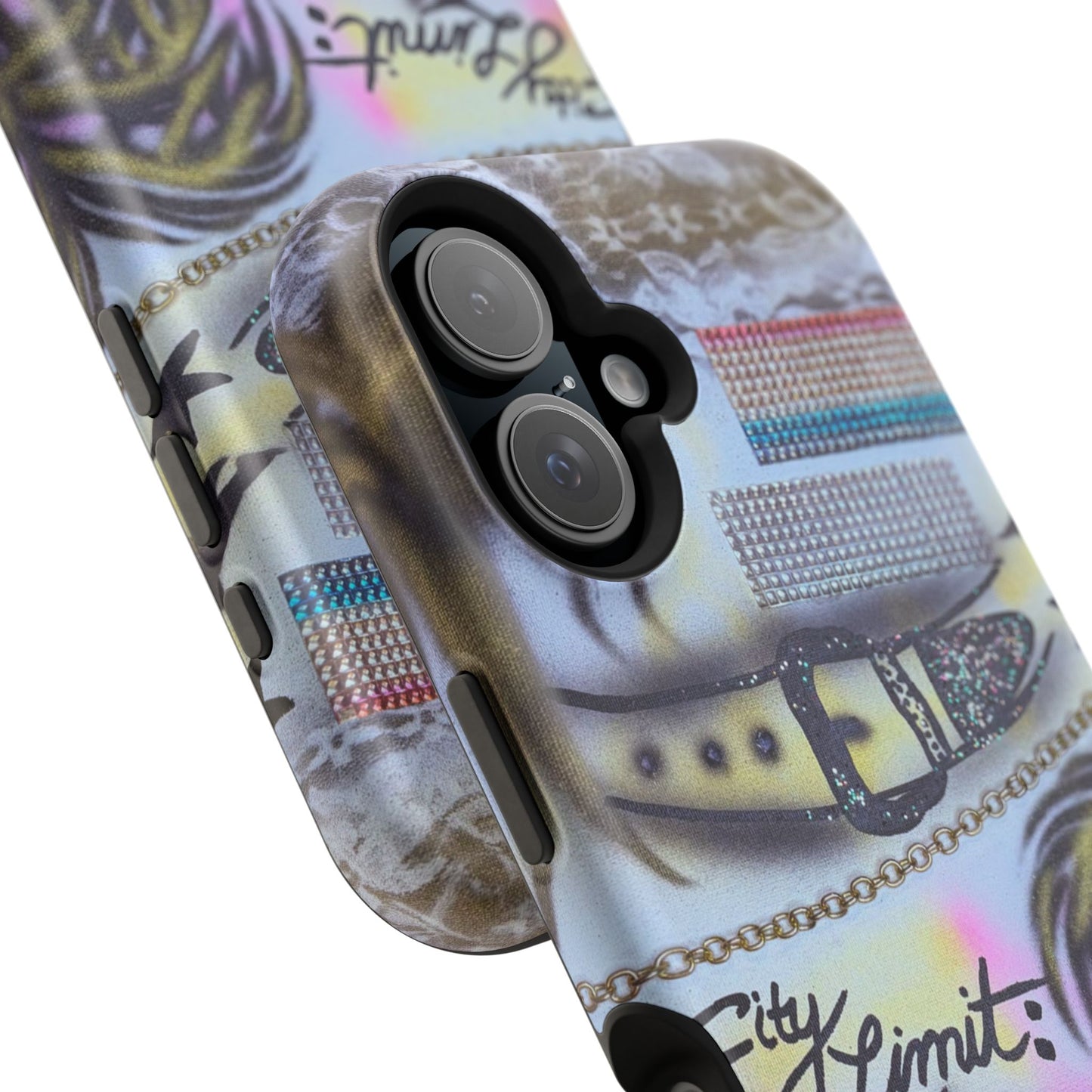 MagSafe "indio, ca" airbrush iPhone case