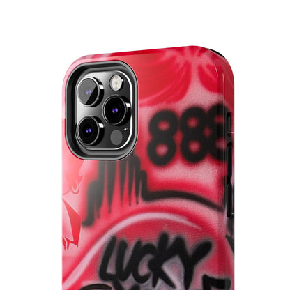 "LUCKY YOU! PT. 2" airbrush iPhone case