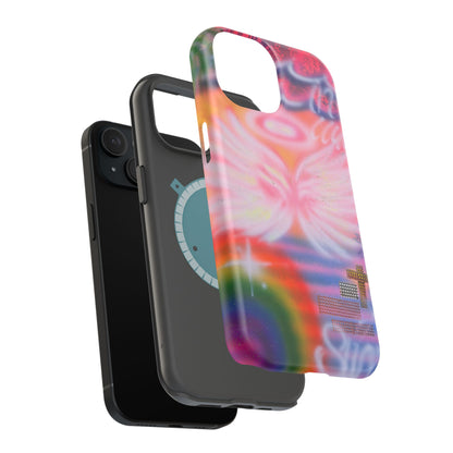 MagSafe "summer bliss" airbrush iPhone case