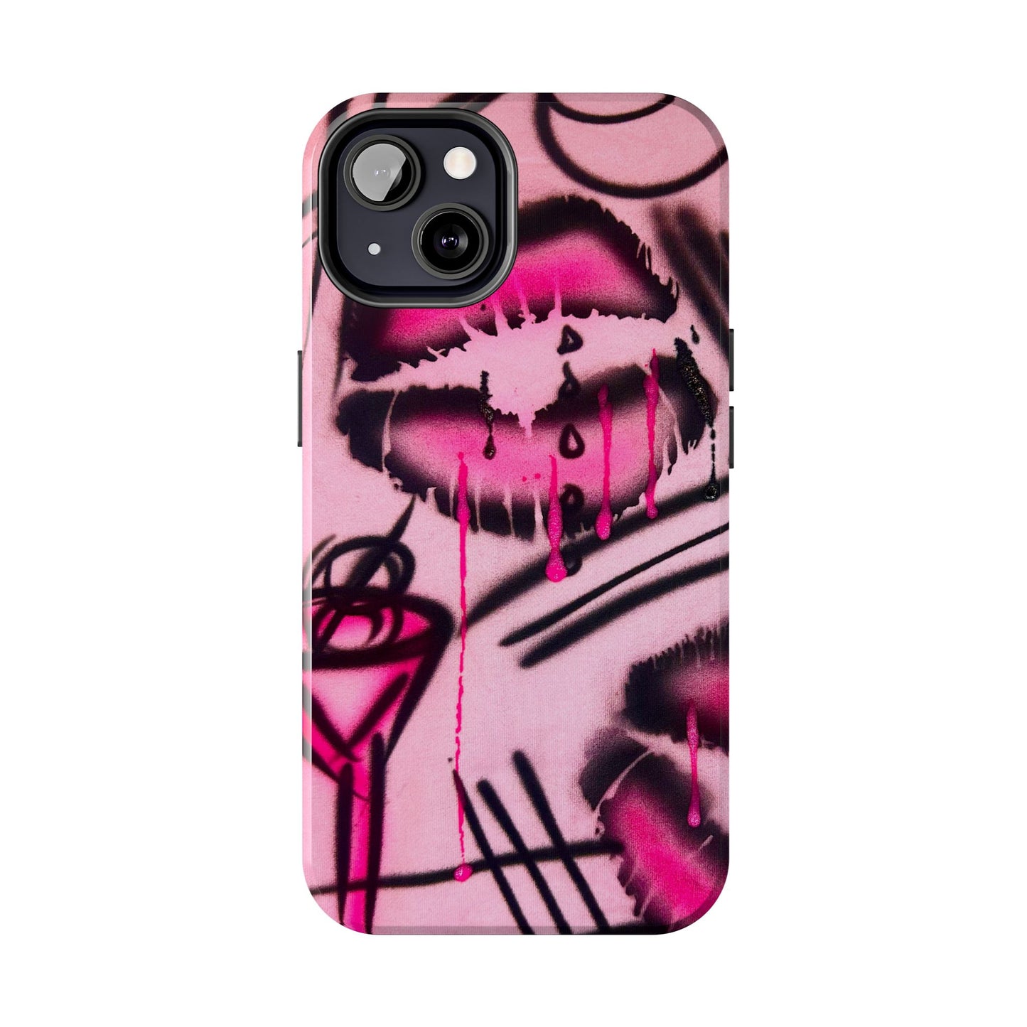 "glossy pout" airbrush iPhone case