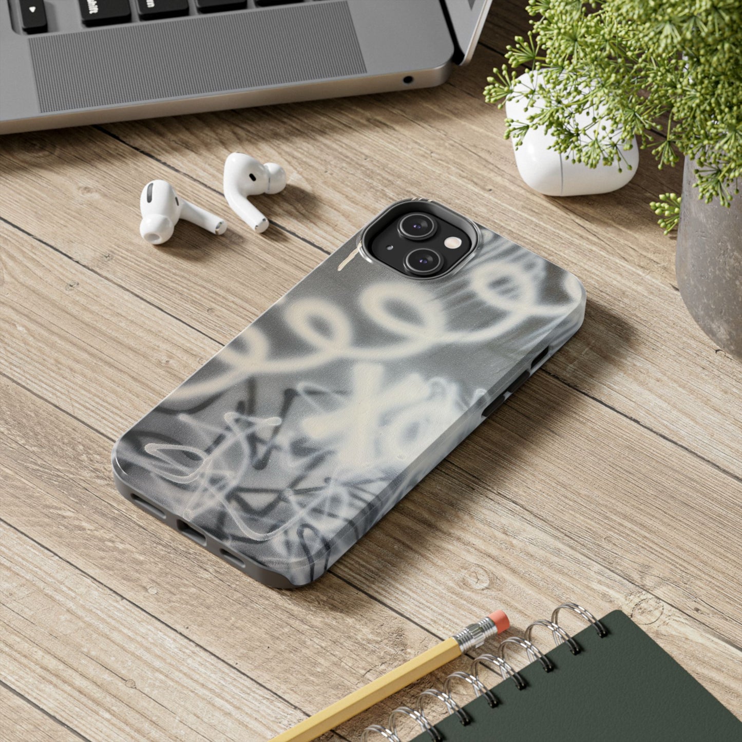 "spatial blur" airbrush iPhone case