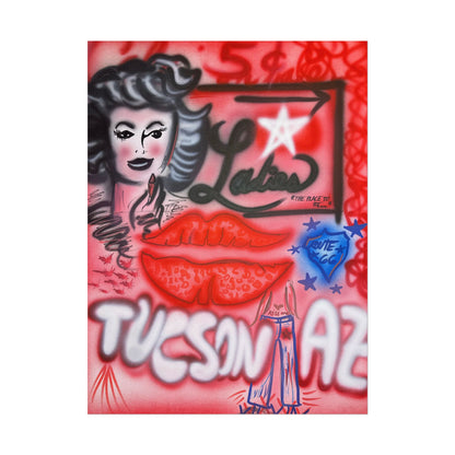 "tucson, az" airbrush rolled print