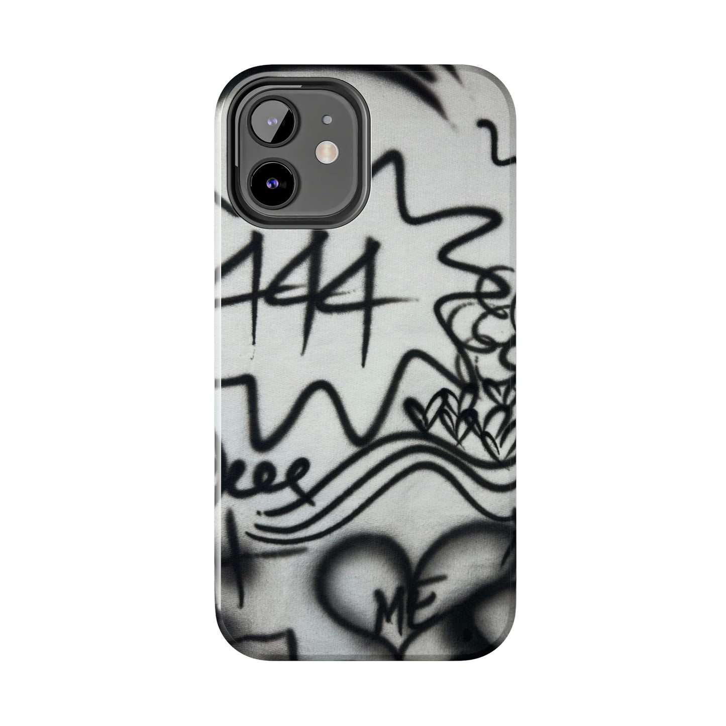 "444” airbrush iPhone case
