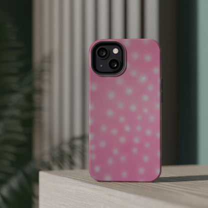 MagSafe "Erdbeerstrudel-Polkadots" Airbrush iPhone Hülle