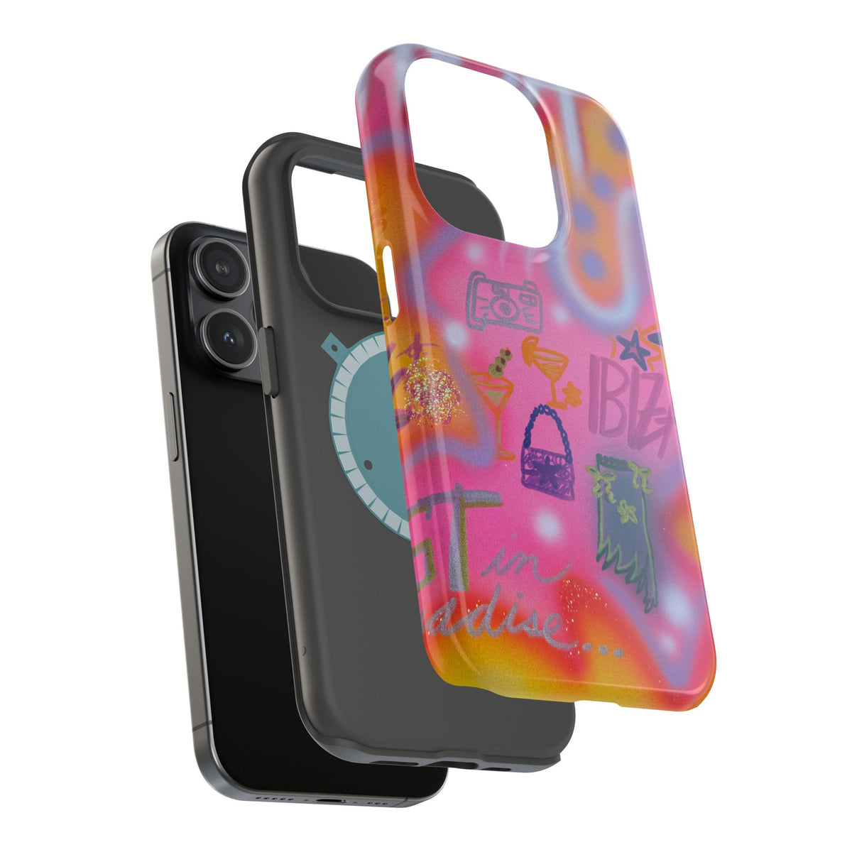 MagSafe „Ibiza“ Airbrush iPhone-Hülle
