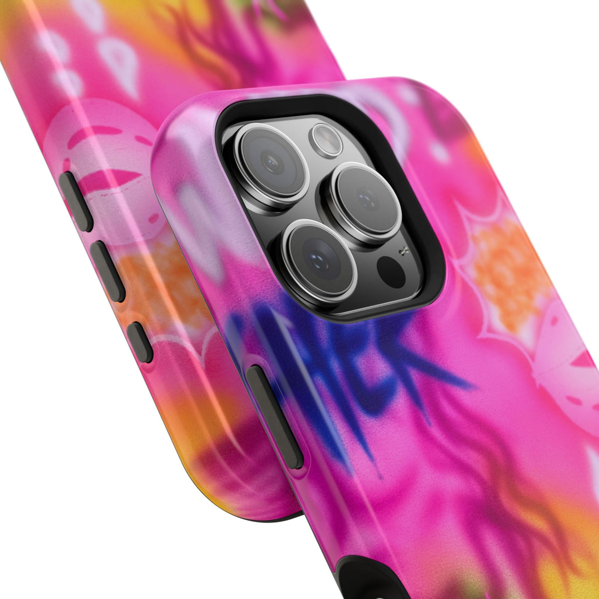 MagSafe "wanted" airbrush iPhone case