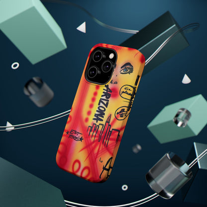 MagSafe "tempe, az" airbrush iPhone case