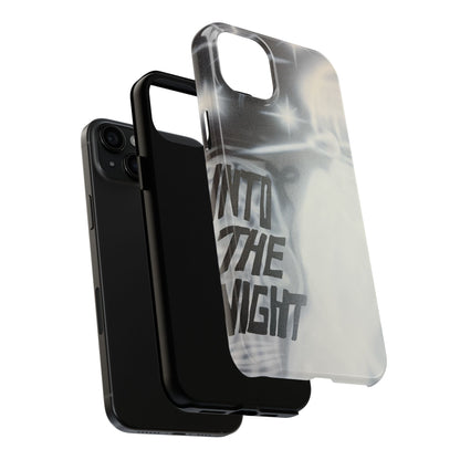 "into the night" airbrush iPhone case