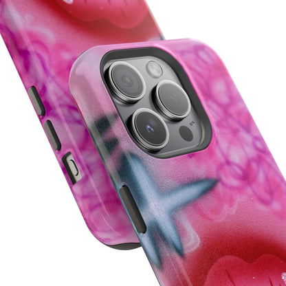 MagSafe limited edition "glitter aura" airbrush iPhone case