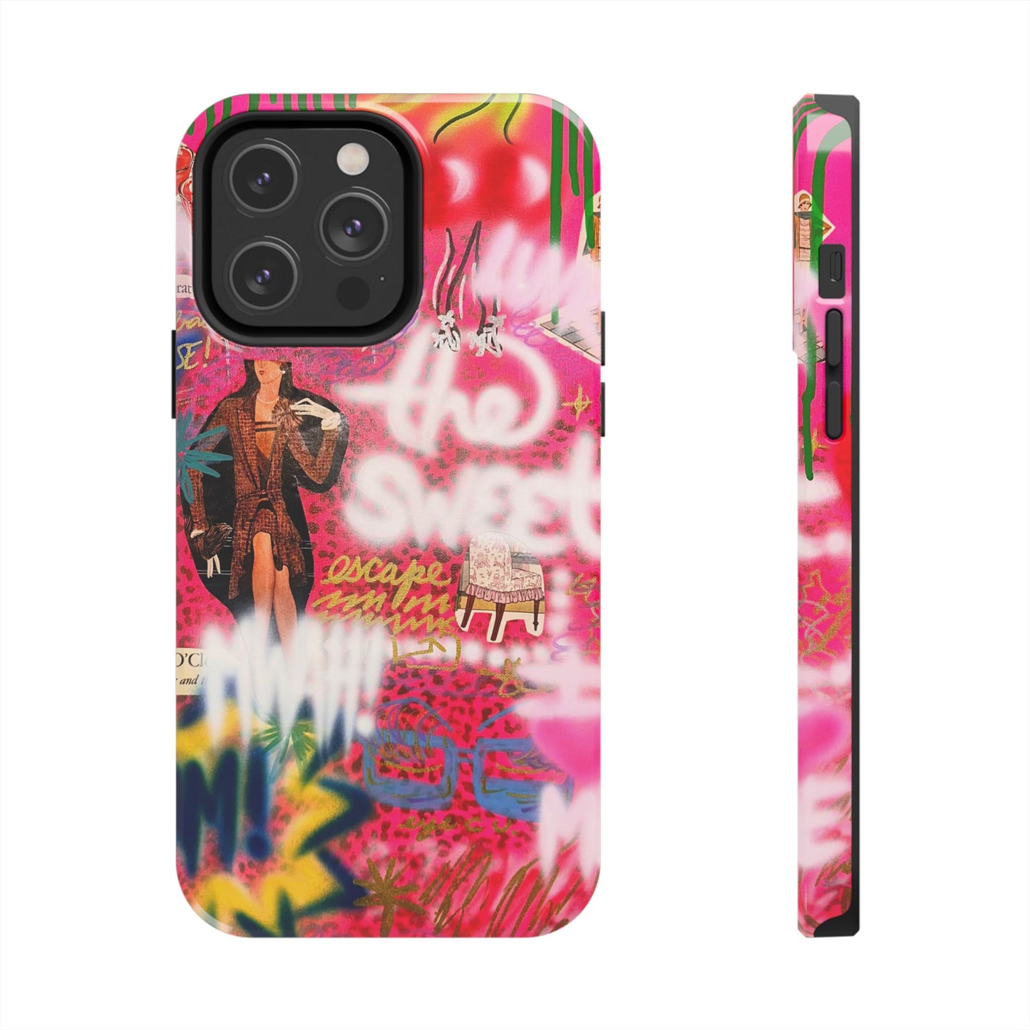 "sweet escape" airbrush iPhone case