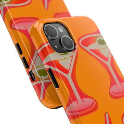"shaken, not stirred” airbrush iPhone case