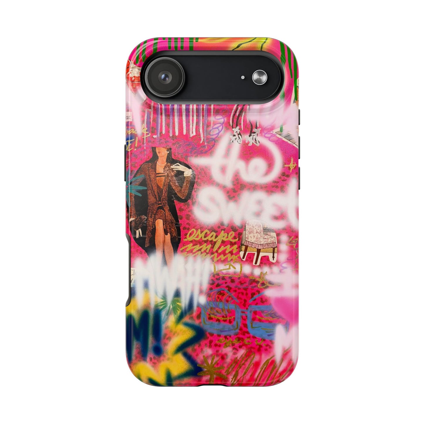 "sweet escape" airbrush iPhone case