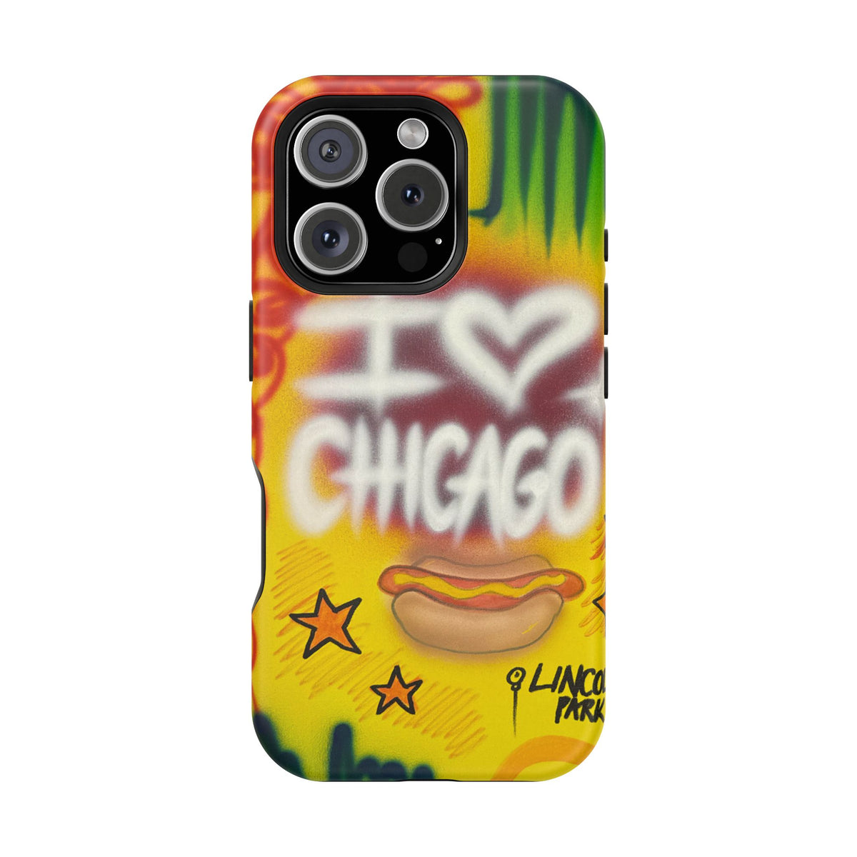 MagSafe "chicago" airbrush iPhone case