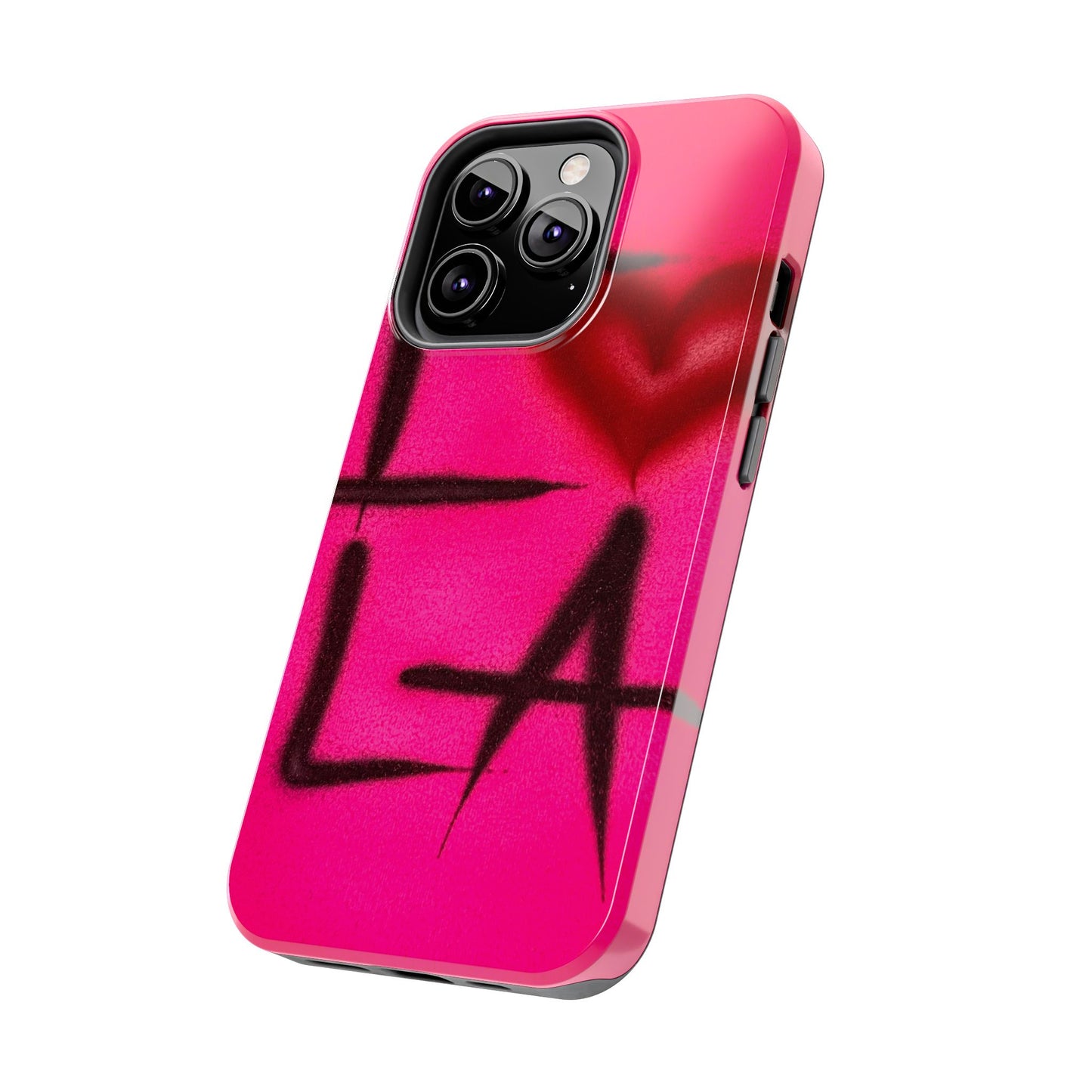 "I <3 LA" airbrush iPhone case