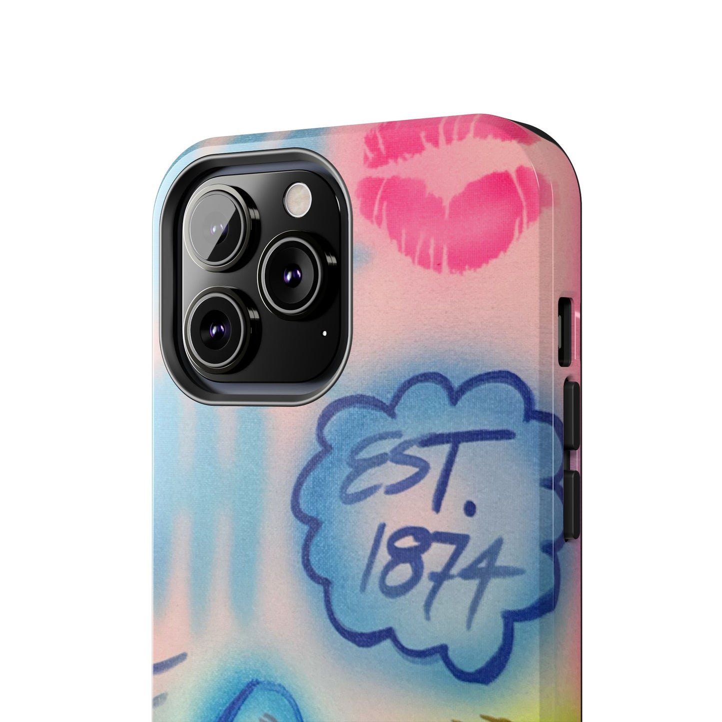"in the wave" airbrush iPhone case